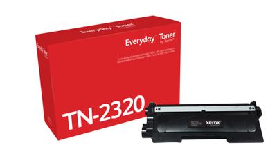 Xerox Toner vervangt Brother TN-2320 Compatibel Zwart 2600 bladzijden Everyday™ Toner 006R04205 Xerox Toner vervangt Brother TN-2320 Compatibel Zwart 2600 bladzijden Everyday™ Toner 006R04205