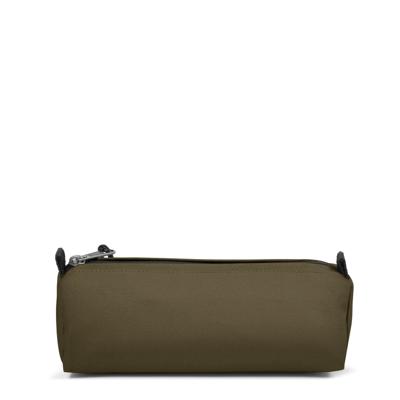 Etui - EASTPAK - Benchmark Single - Ritssluiting - Legergroen (Groen)