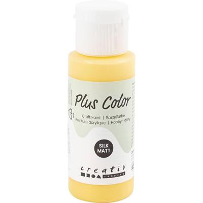 Plus Color acrylverf, crocus yellow, 60 ml/ 1 fles Plus Color acrylverf, crocus yellow, 60 ml/ 1 fles