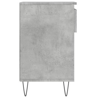 Schoenenkast 102x36x60 cm bewerkt hout betongrijs