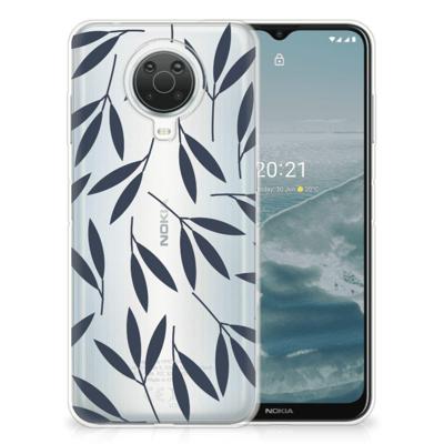 Nokia G20 | G10 | TPU Case | Leaves Blue