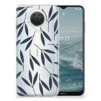 Nokia G20 | G10 | TPU Case | Leaves Blue - thumbnail