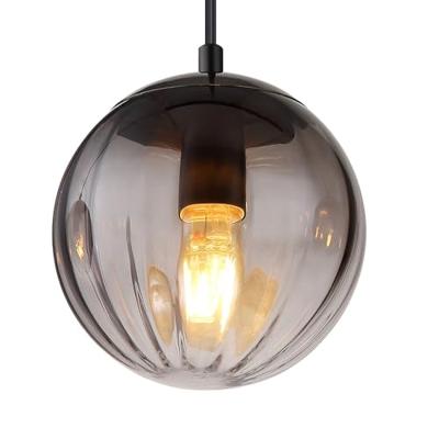 Globo 4-lichts hanglampDallerta smoke glas - 15216-4
