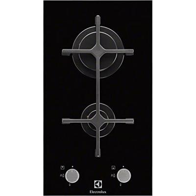 Electrolux EGC3322NVK Zwart Ingebouwd Gaskookplaat 2 zone(s)