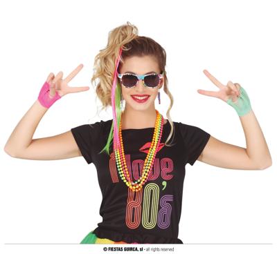 Jaren 80 Accessoire set Joyce