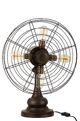 Lamp Ventilator Metaal Bruin