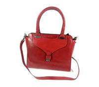 Dames handtas schoudertas Burgundy - thumbnail