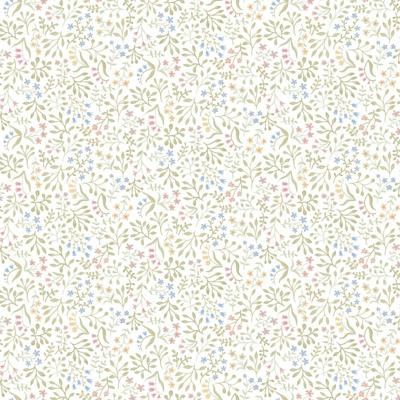 Dutch Wallcoverings Angas - Marie White - Wit