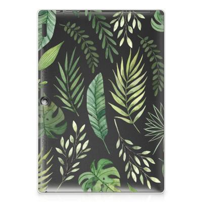 Lenovo Tab 10 | Tab 2 A10-30 | Siliconen hoesje | Leaves