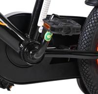 Volare Strike kinderfiets - 12 inch - zwart/groen - thumbnail