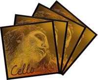 Pirastro 335020 Evah Pirazzi Gold Snarenset Cello, Medium - thumbnail