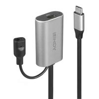 LINDY 43271 USB-kabel USB 3.2 Gen1 (USB 3.0 / USB 3.1 Gen1) USB-C stekker, USB-C bus 5.00 m Zwart - thumbnail