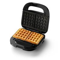 Philips HD2350/80 5000 Series Tosti-IJzer Zwart/Zilver - thumbnail