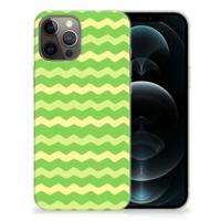 iPhone 12 Pro Max | TPU bumper | Waves Green - thumbnail