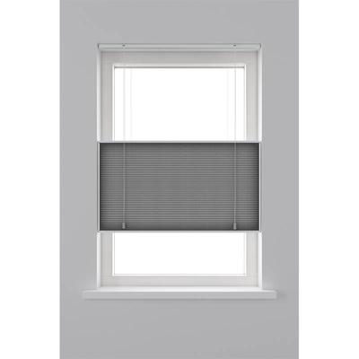 Decosol Plisségordijn honingraat lichtdoorlatend 60x180 cm antraciet