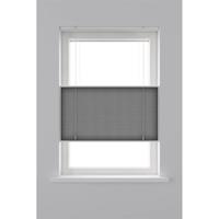 Decosol Plisségordijn honingraat lichtdoorlatend 60x180 cm antraciet - thumbnail