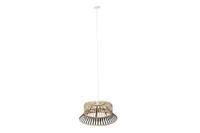 Plafondlamp DKD Home Decor Bruin Zwart Bamboe 50 W 60 x 60 x 30 cm 60 x 60 x 25 cm - thumbnail