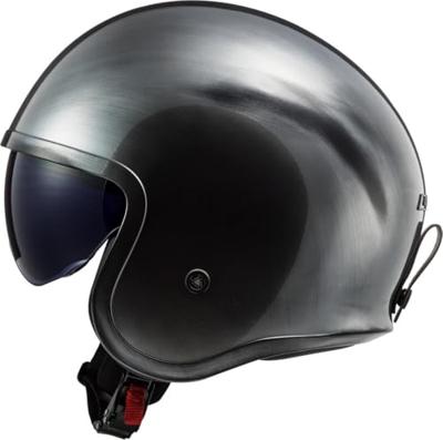 LS2 jethelm "of599 spitfire ii jeans" helmet of599 spitfire ii jeans titanium size xl