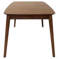 Sohome Uitschuifbare Eettafel 'Montreux' Walnoot, 180-219 x 90cm - thumbnail