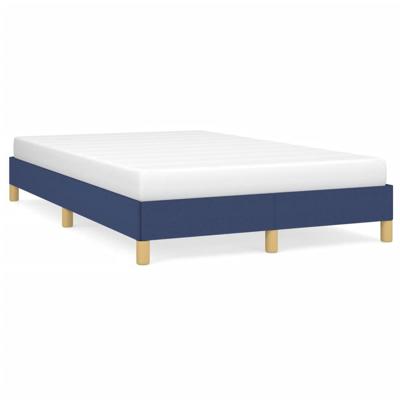 Bedframe zonder matras 120x190 cm stof blauw