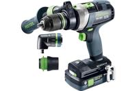 Festool TPC 18/4 4,0/5,0 I-Set QUADRIVE Accu klop-/schroefboormachine 18V 4.0/5.0Ah in Systainer - 577621 - thumbnail