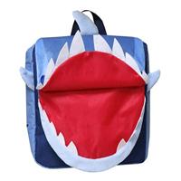 Haai Rugzak - 26 x 24 x 10 cm - Polyester - thumbnail