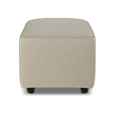 HKliving Vint hocker small Pure Ivory