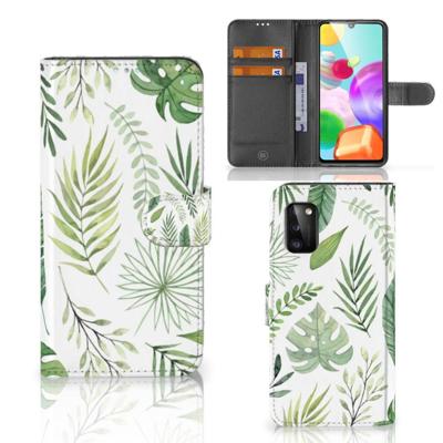 Samsung Galaxy A41 Hoesje Leaves Samsung Galaxy A41 Hoesje Leaves