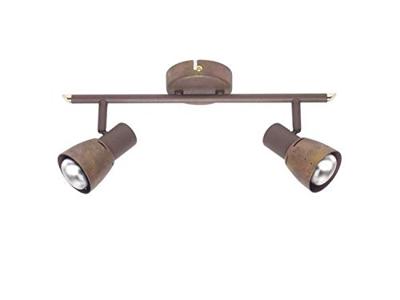 Brilliant Lava 39513/56 Plafondspot LED E14 80 W Koper Brilliant Lava 39513/56 Plafondspot LED E14 80 W Koper