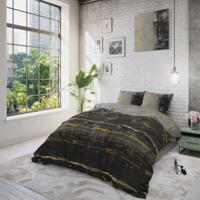 RoyalTextile - Scratchy Dekbedovertrek Katoen - Antraciet - 200 x 220 - thumbnail