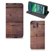 Nokia 2.3 Book | Wallet Case | Old Wood - thumbnail