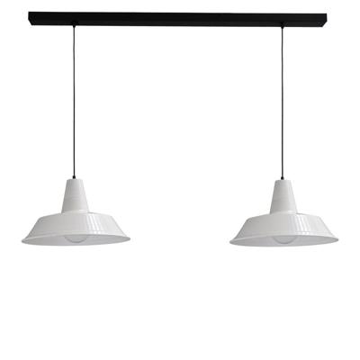 Masterlight Retro witte eettafellampIndustria 2x45 - 2547-06-06-S-130-2