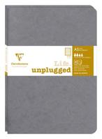 Schrift clairefontaine a5 lijn 96pag 90gr gs 2st - thumbnail