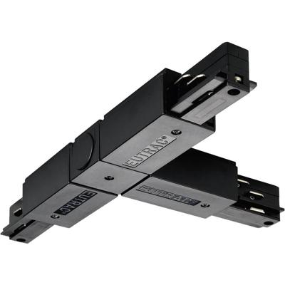 SLV 3-faseT-Connector 1 aarde rechts grijs - 145644