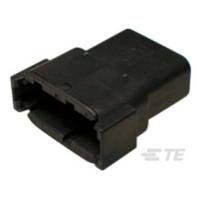 TE Connectivity DTM04-12PB Male behuizing (kabel) DTM Totaal aantal polen: 12 Inhoud: 1 stuk(s) - thumbnail