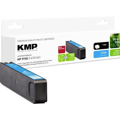 KMP Inktcartridge vervangt HP 973X Compatibel Cyaan H165CX 1753,4003