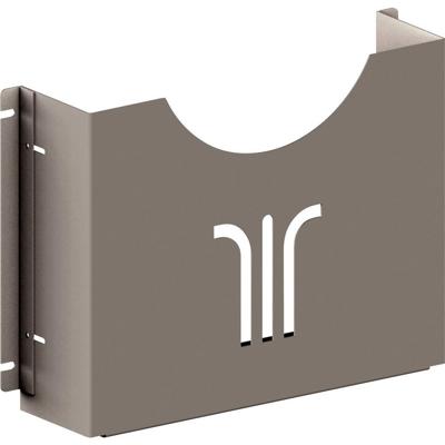 Elmeko ST-A4-U Schakelschema houder Plaatstaal Lichtgrijs (l x b x h) 87 x 330 x 257 mm 1 stuk(s)