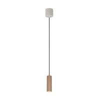 Trio HanglampSoka Ø 9cm mokka bruin - 367700165 - thumbnail