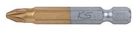 KS Tools 911.3642 9113642 Kruis-bit PZ 1 Speciaal staal Titanium gecoat C 6.3 5 stuk(s) - thumbnail