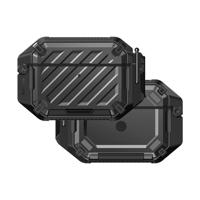 SUPCASE AirPods Pro 2/1-hoes met slot en karabijnhaak, [IP68 waterdicht] [Bescherming van militaire kwaliteit] [Compatibel draadloos opladen] Krasbestendige harde hoes voor AirPods Pro 2e/1e generatie - thumbnail