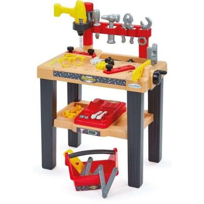 Grote werkbank - ECOIFFIER - 28 accessoires - Vanaf 18 maanden