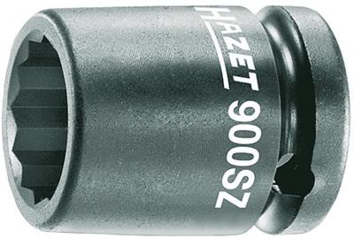 HAZET Krachtdopsleutel 900SZ-36 · 1/2 inch (12,5 mm) vierkant hol · Buitentwaalfkant tractieprofiel · SW 36 mm HAZET Krachtdopsleutel 900SZ-36 · 1/2 inch (12,5 mm) vierkant hol · Buitentwaalfkant tractieprofiel · SW 36 mm