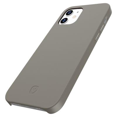 Valenta Leather Back Cover Snap Luxe Apple iPhone 12 Mini Grey