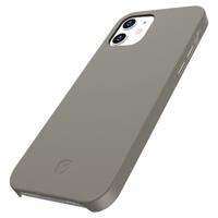 Valenta Leather Back Cover Snap Luxe Apple iPhone 12 Mini Grey - thumbnail