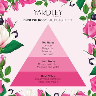 Yardley London english rose eau de toilette 125ml Yardley London english rose eau de toilette 125ml