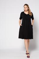 Ulla Popken jerseyjurk - Grote Maten - thumbnail