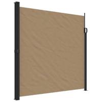 VidaXL Windscherm uittrekbaar 200x600 cm taupe - thumbnail