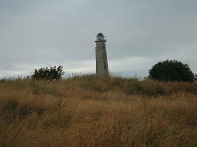 Vuurtoren duin 70x50cm Tuinschilderij Customize-it - Customize it