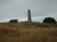 Vuurtoren duin 70x50cm Tuinschilderij Customize-it - Customize it - thumbnail