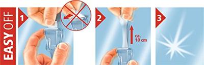 Tesa deco haak powerstrips transparant